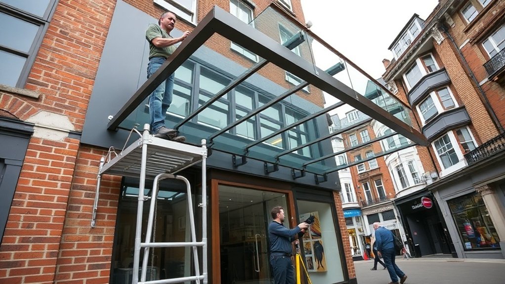 Shopfront Canopy Plumstead