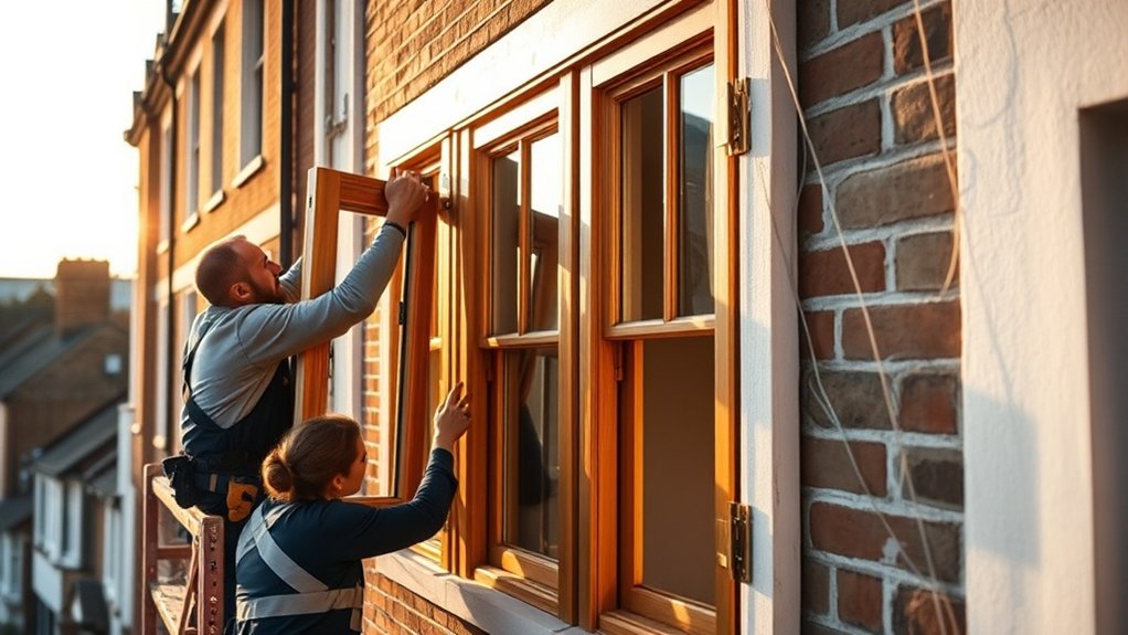 Wooden Window Installation Plumstead